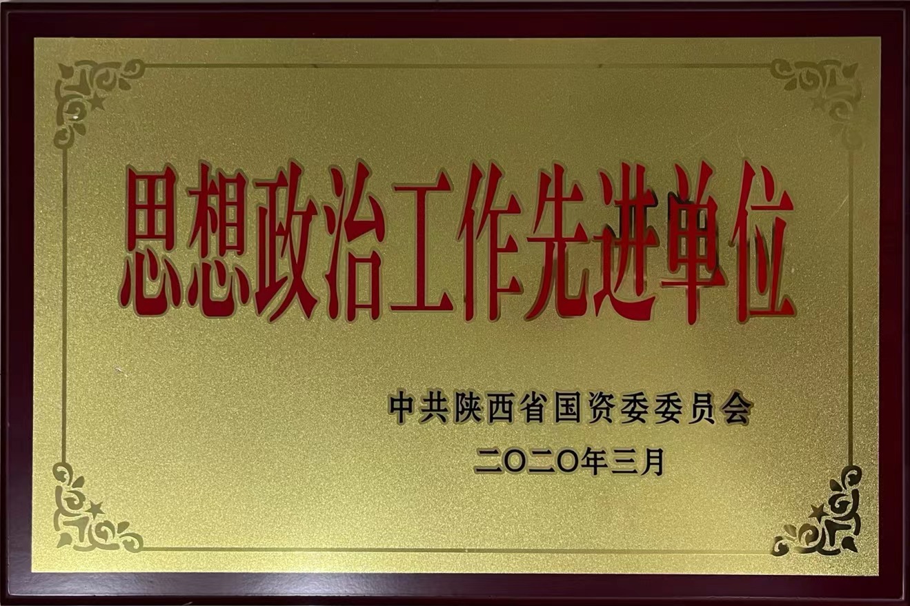 陕西省国资委2019年度思想政治工作先进单元